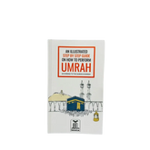 Illustrated guide on how to perform Umrah in a step-by-step book for pilgrims